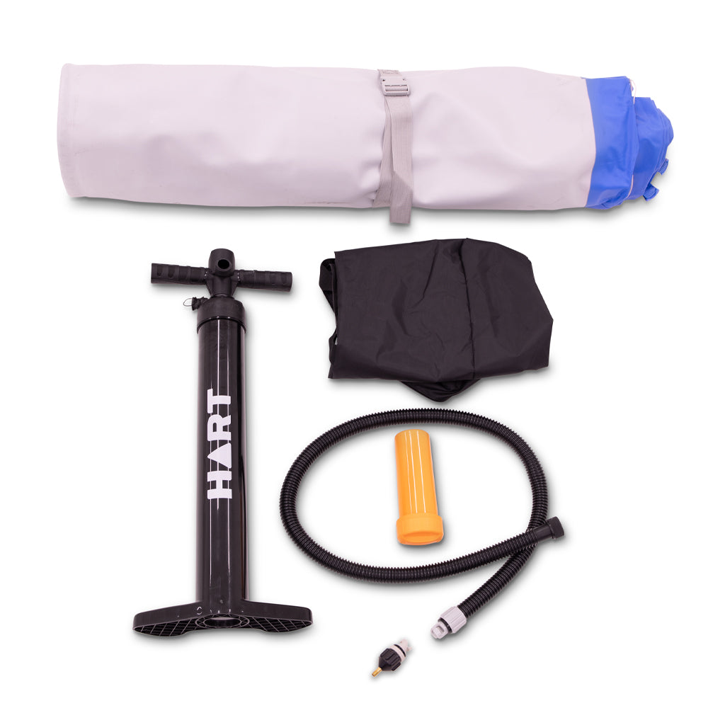 HART Air Track 4m x 1m x 20cm Blue/Grey - HART Sport