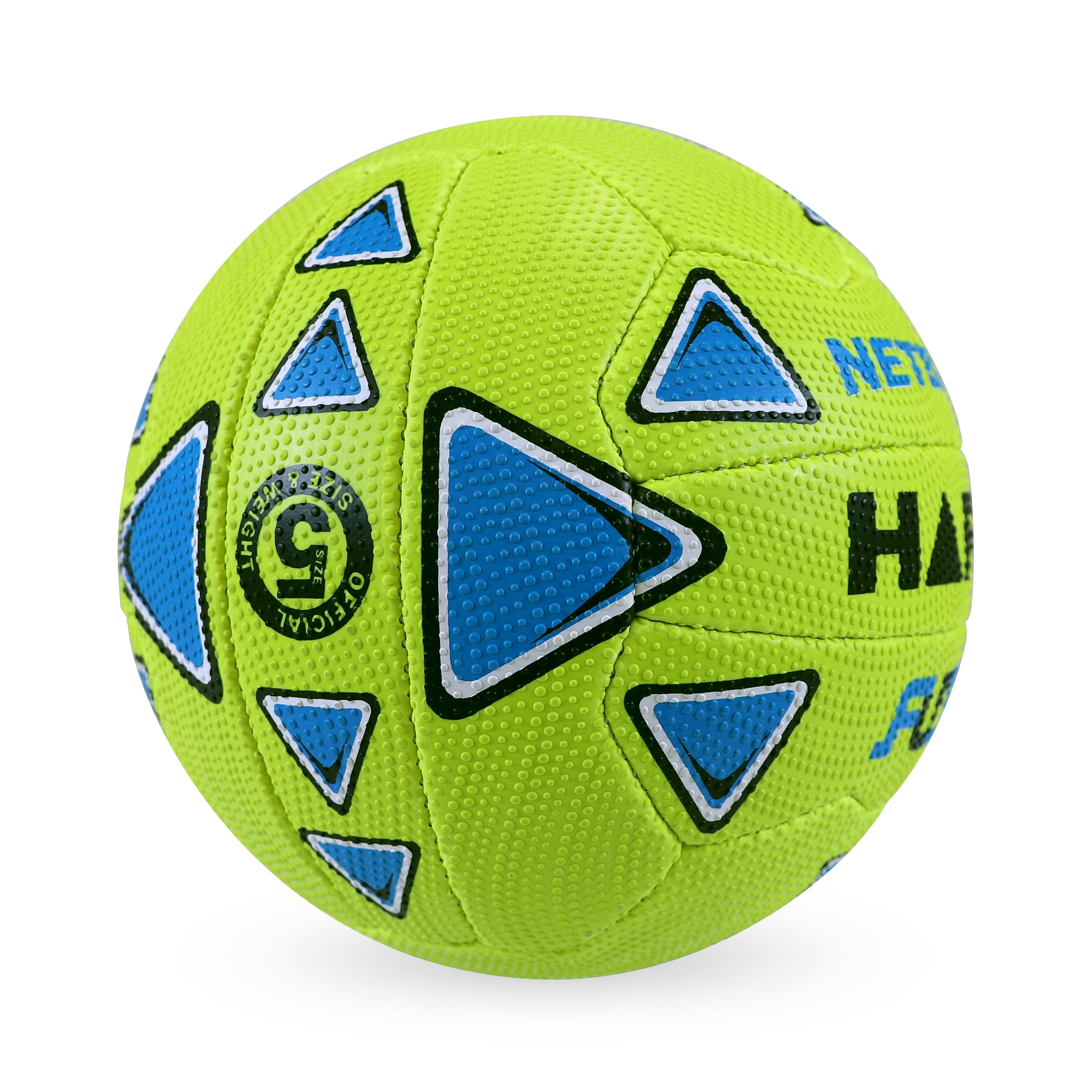 HART Fuse Netball Fluro Yellow/Blue - HART Sport