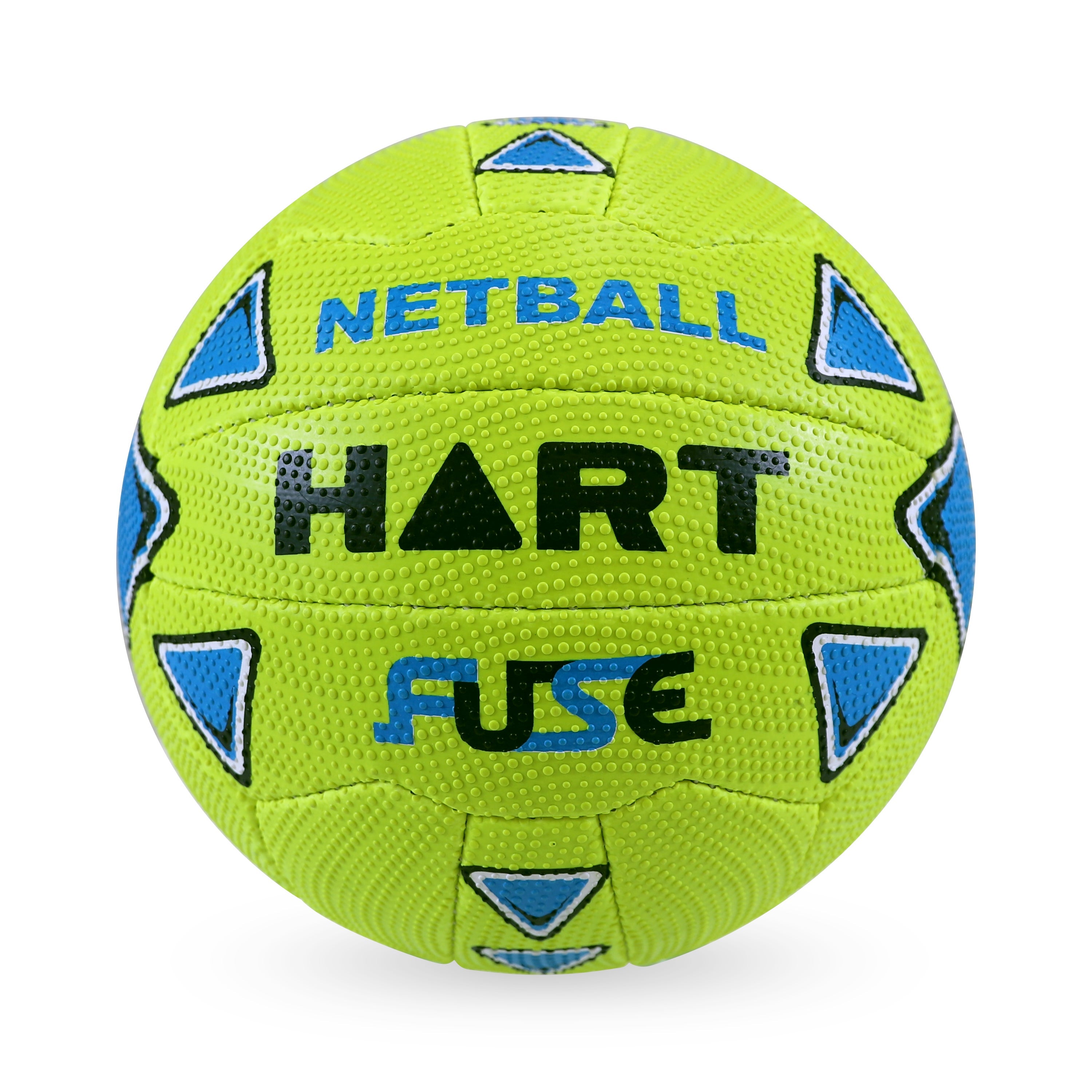 HART Fuse Netball Fluro Yellow/Blue - HART Sport