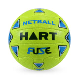 HART Fuse Netball Fluro Yellow/Blue - HART Sport