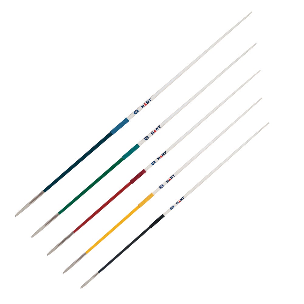 Pair of HART Aero Javelins with sleek design and ergonomic grips, ideal for outdoor activities and sports.