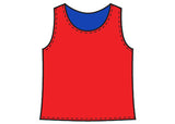NYDA Reversible Mesh Vest Large - Red/Blue