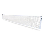 HART pickleball replacement net for tennis courts, showing the net with black and white mesh and reinforced edges.