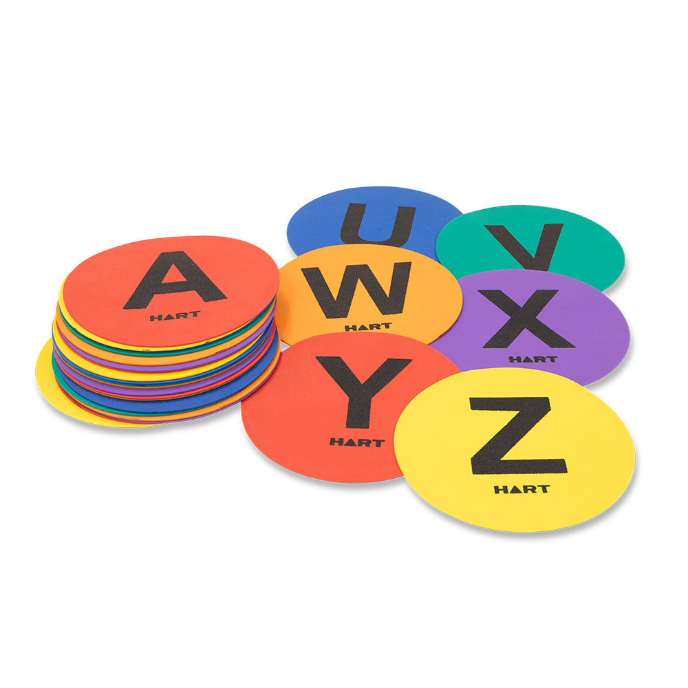 Marking Spot Discs Alphabet Set of 26 - HART Sport