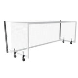 HART Sport portable aluminium soccer goal with stadium box design, sturdy frame, and net for easy setup and outdoor soccer matches.