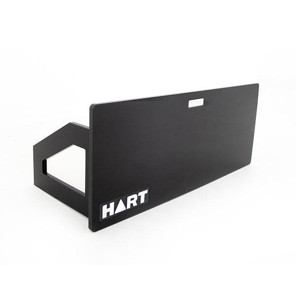 HART soccer rebound board for practicing soccer skills, with a sturdy design and adjustable height for training sessions.