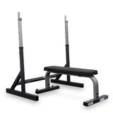 HART Squat Stand Combo Flat Bench - HART Sport