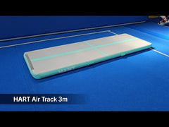 HART Air Track 3m x 1m x 10cm Mint Green/Grey