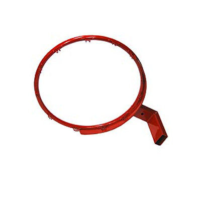 Heavy duty removable netball ring by NYDA with sturdy construction and secure mounting for durable basketball gameplay.