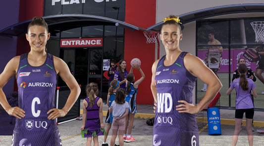 QLD Firebirds visit HART Sport Brisbane: Netball Skills Galore!