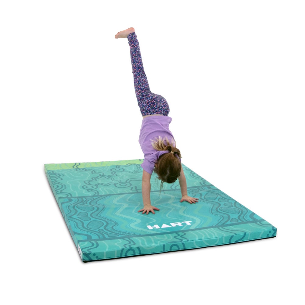 HART Indigenous Waterways Gym Mat - Large - HART Sport