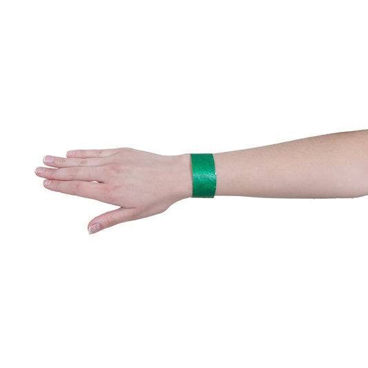 Disposable Wrist Bands Green x 100 - HART Sport