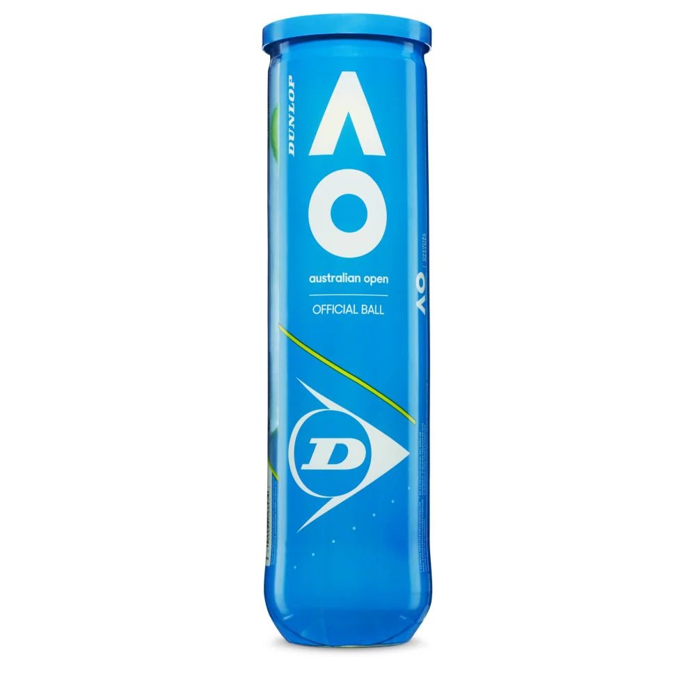 Dunlop Australian Open Tennis Ball Can of 4