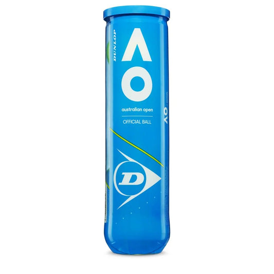 Dunlop Australian Open Tennis Ball Can of 4