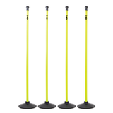 HART Safety Agility Pole Set with multiple orange and white poles for agility training and obstacle courses.