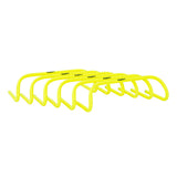 Set of six HART Step Hurdles with adjustable height and sturdy construction for agility training and fitness exercises.