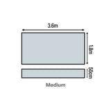 HART Air Cell Block Mat 3.6m x 1.8m - HART Sport