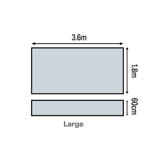 HART Air Cell Block Mat 3.6m x 1.8m - HART Sport