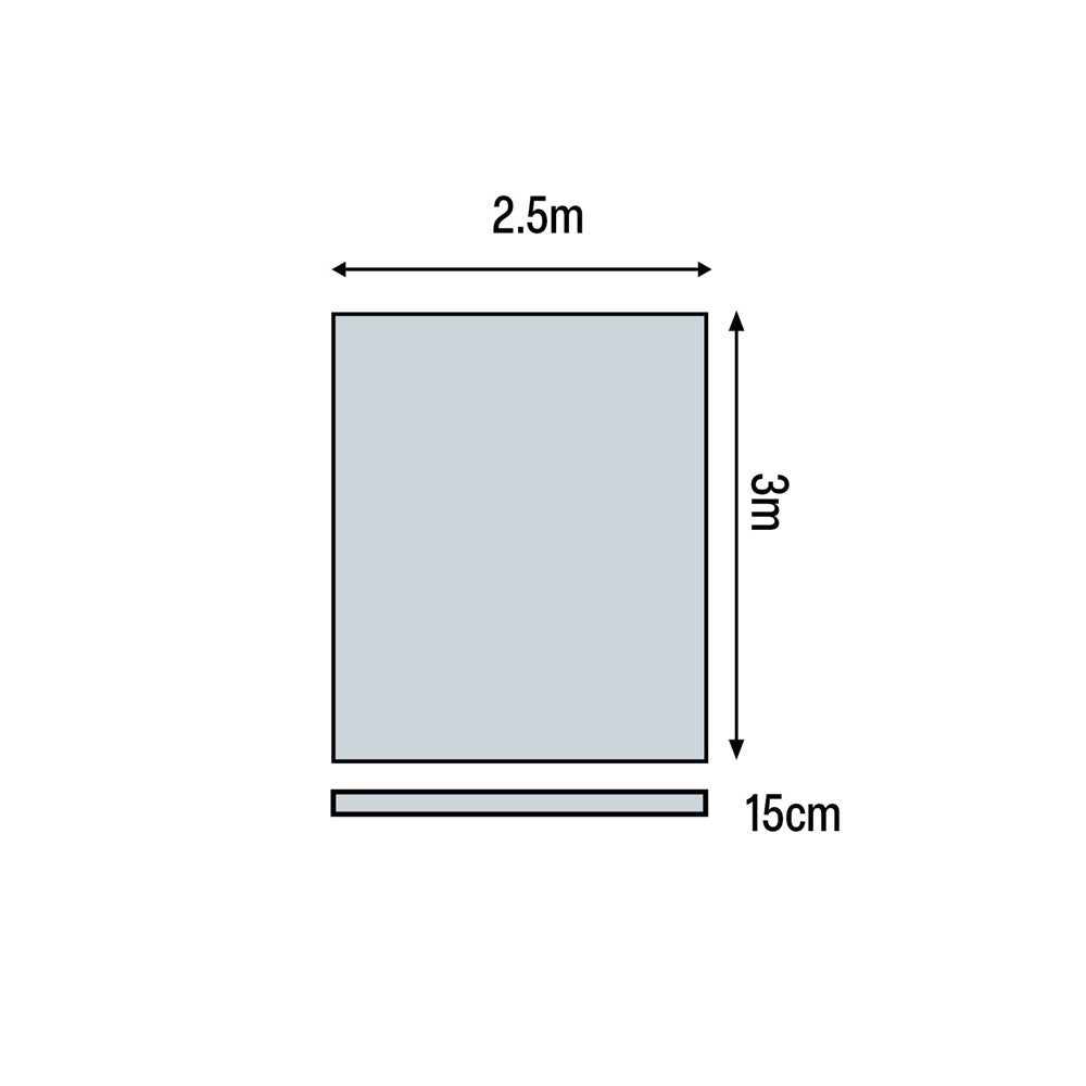 HART Scissors Mat Single Unit - 2.5m x 3m x 15cm - HART Sport