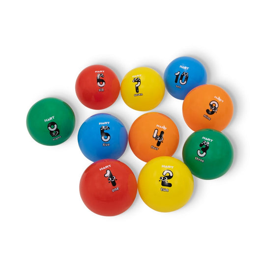 HART Number Balls 20cm Set of 10 - HART Sport