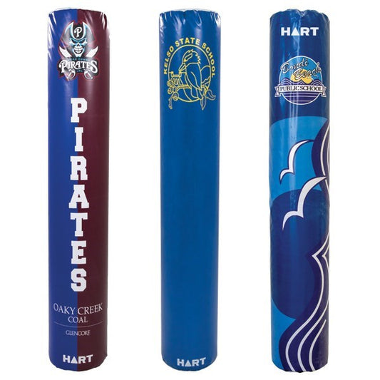 Custom Printed - HART Basketball Post Pads - Large - 150mm Cut Out - HART Sport