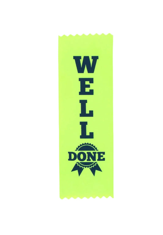 HART Well Done Ribbons - HART Sport