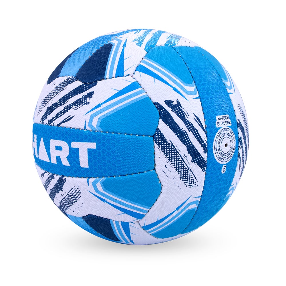 HART Netball NSW 2026 State Titles Senior ball, orange and white netball with official logo and branding, ready for play.