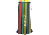 NYDA Pool Noodle Bag showing multiple colorful foam pool noodles stored inside, ideal for pool accessories storage.