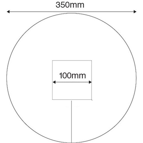 Custom Printed - HART Round Post Protector 35cm - HART Sport