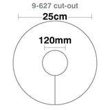 Custom Printed - HART AFL Post Pads - 2m - 120mm Cut-Out - HART Sport