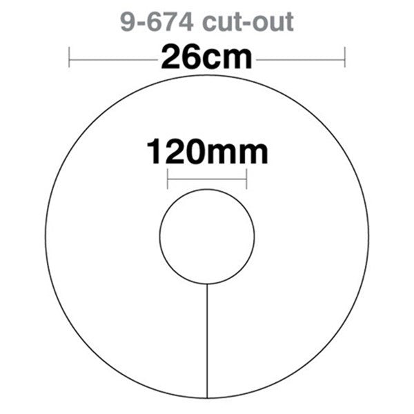 Custom Printed - HART 2.5m AFL Post Pads - 120mm Cut-Out - HART Sport