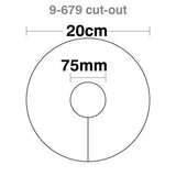 Custom Printed - HART AFL Post Pads Jnr - 75mm Cut Out - HART Sport