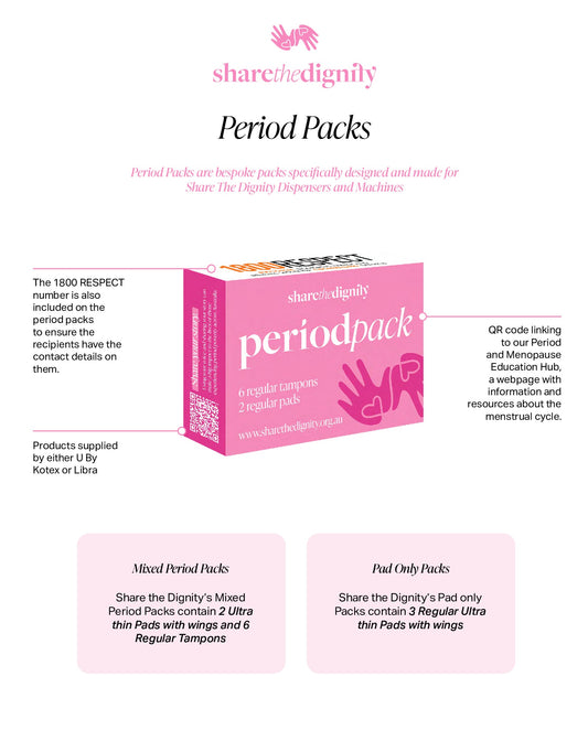 Share the Dignity Portable Dispenser Stock - HART Sport