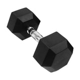Rubber Hex Dumbbell 12.5kg - HART Sport