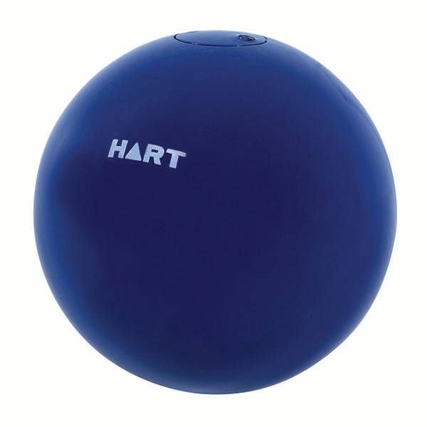 HART Competition Shot Puts in a container, designed for shot put training and competition use, with a focus on the product label.