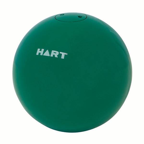HART Competition Shot Puts in a container, designed for shot put training and competition.