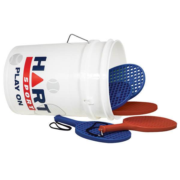 HART Bucket of Mini Air Flow Tennis Bats - HART Sport