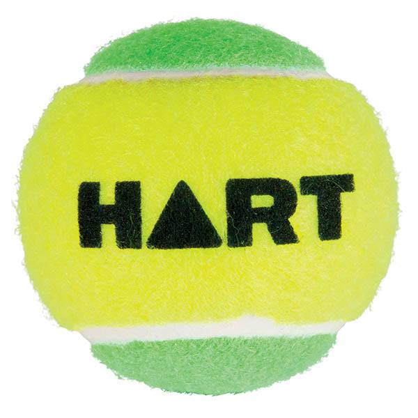 HART Low Compression Tennis Ball 60mm - Yellow / Green - HART Sport