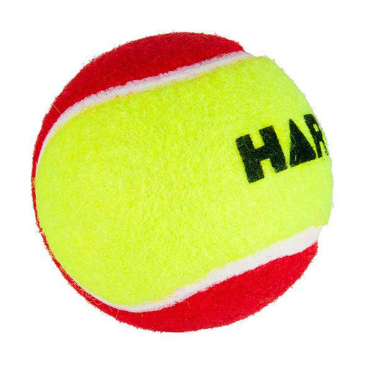 HART Low Compression Tennis Ball 75mm - Yellow/Red - HART Sport