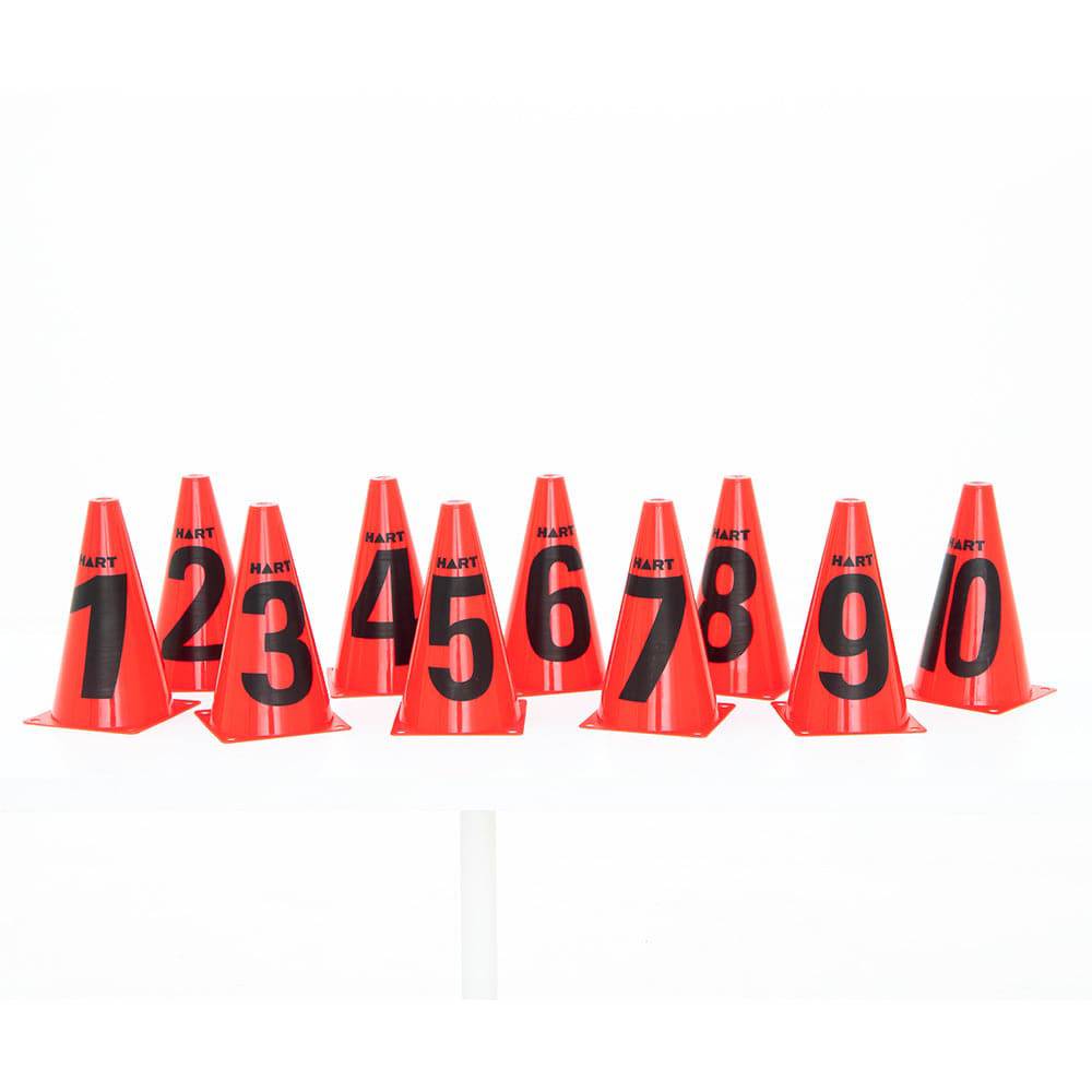 HART Marking Cones Number Set from 1 to 10 - HART Sport