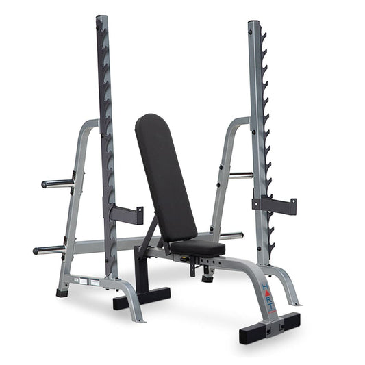 HART Multi-Press Rack Combo Flat/Incline Bench - HART Sport