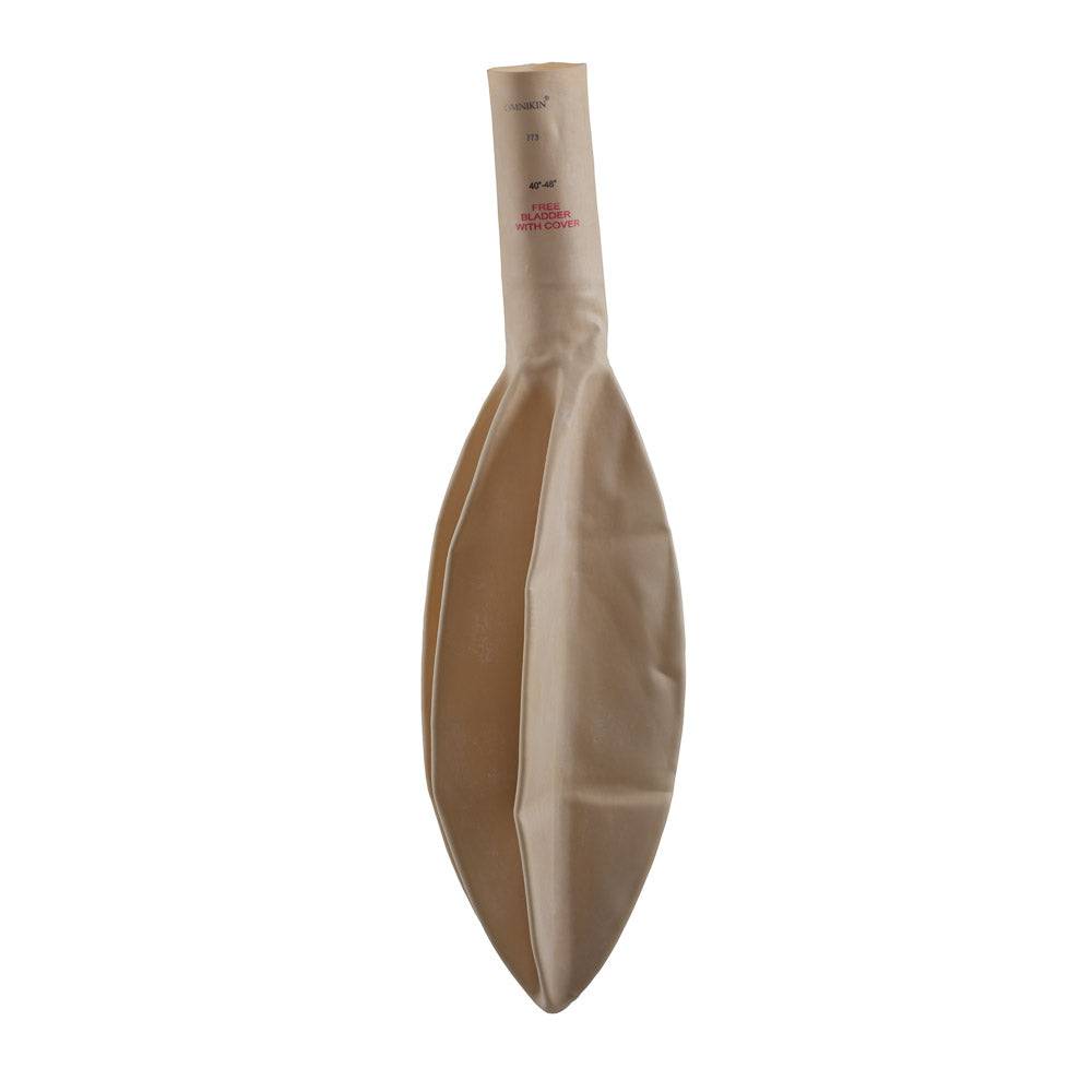 HART Omnikin replacement bladder with regular valve, shown in white, designed for use with HART Omnikin sports and exercise equipment.
