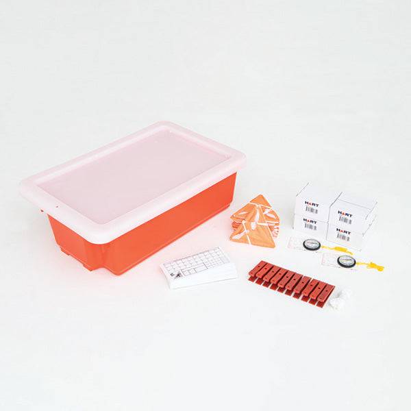 HART Orienteering Kit including compass, map, and accessories for outdoor navigation and adventure activities.