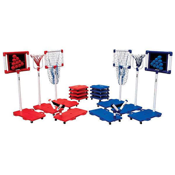 HART Scooter Board Games Mega Pack with colorful game pieces and accessories for kids' fun and entertainment.
