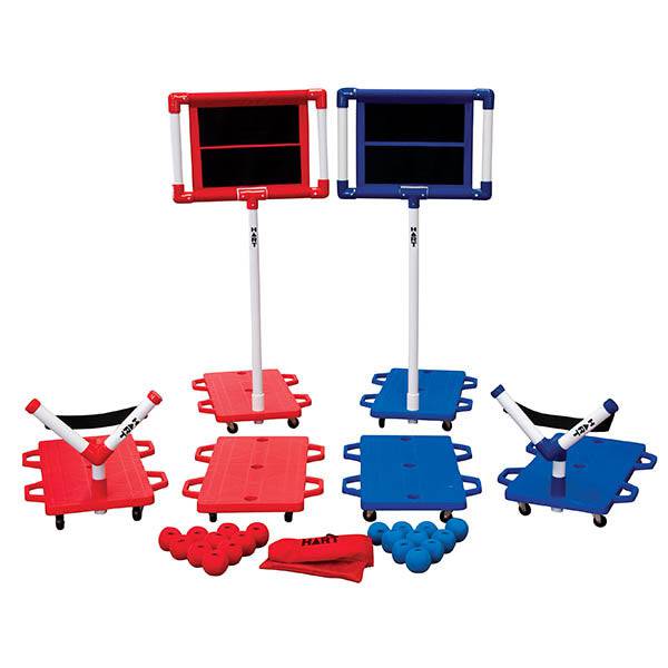 HART Scooter Board Launcher Pack with scooter, launcher, and safety gear, designed for fun outdoor riding and tricks.
