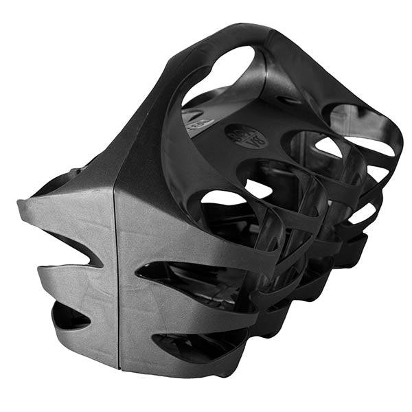 Blue HART V8 Bottle Carrier for drink bottles, featuring a durable design and convenient handle for easy carrying.