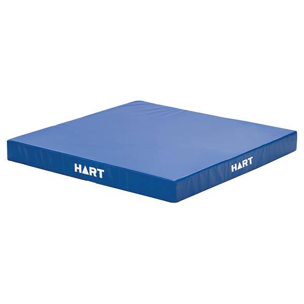 Royal blue HART Lite Play Mat, soft and cushioned foam mat for kids' play areas, featuring HART branding and easy-to-clean surface.