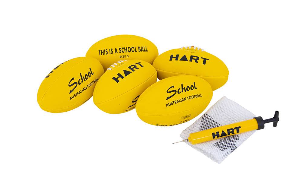 HART School AFL Ball Pack Size - HART Sport