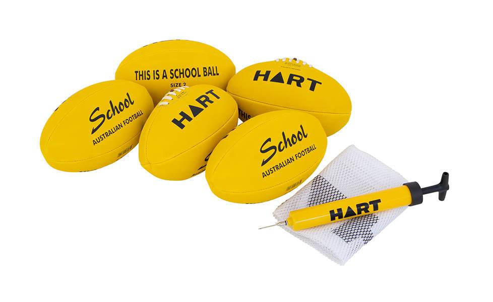 HART School AFL Ball Pack Size - HART Sport