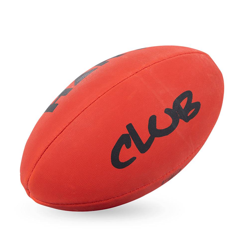 Pre-Sport Foam Rugby Ball - Safe Training Ball For Kids & Beginners (Red)